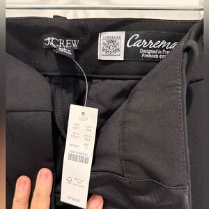 J. Crew Natalia four season stretch black  Pants